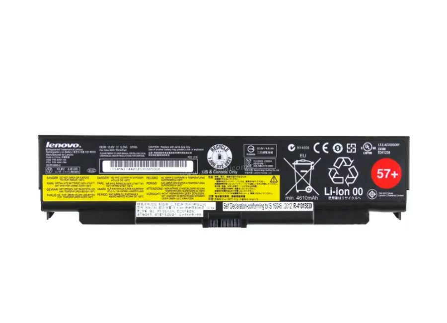 แบตเตอรี่โน๊ตบุ๊ค Battery Lenovo T440p (Thinkpad) 20AW 57+ Original ตรงรุ่น ลด ราคา พิเศษ