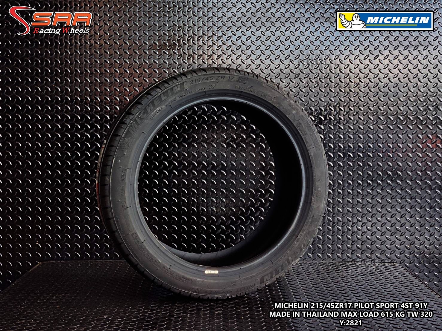 MICHELIN PILOT SPORT 4ST 215/45ZR17 ปี2021 ราคาถูก