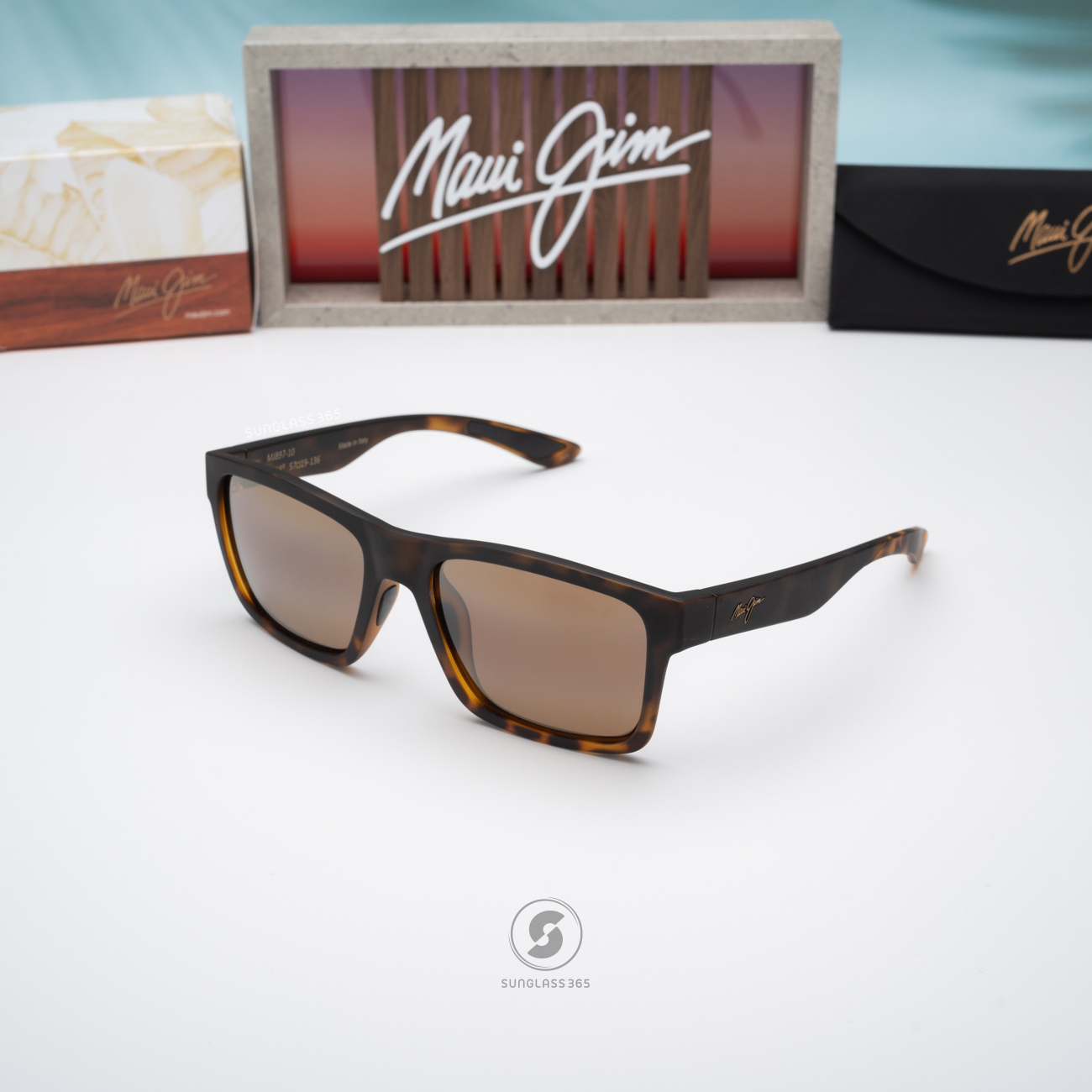แว่นกันแดด Maui Jim The Flats MJ H897 10 HCL Bronze