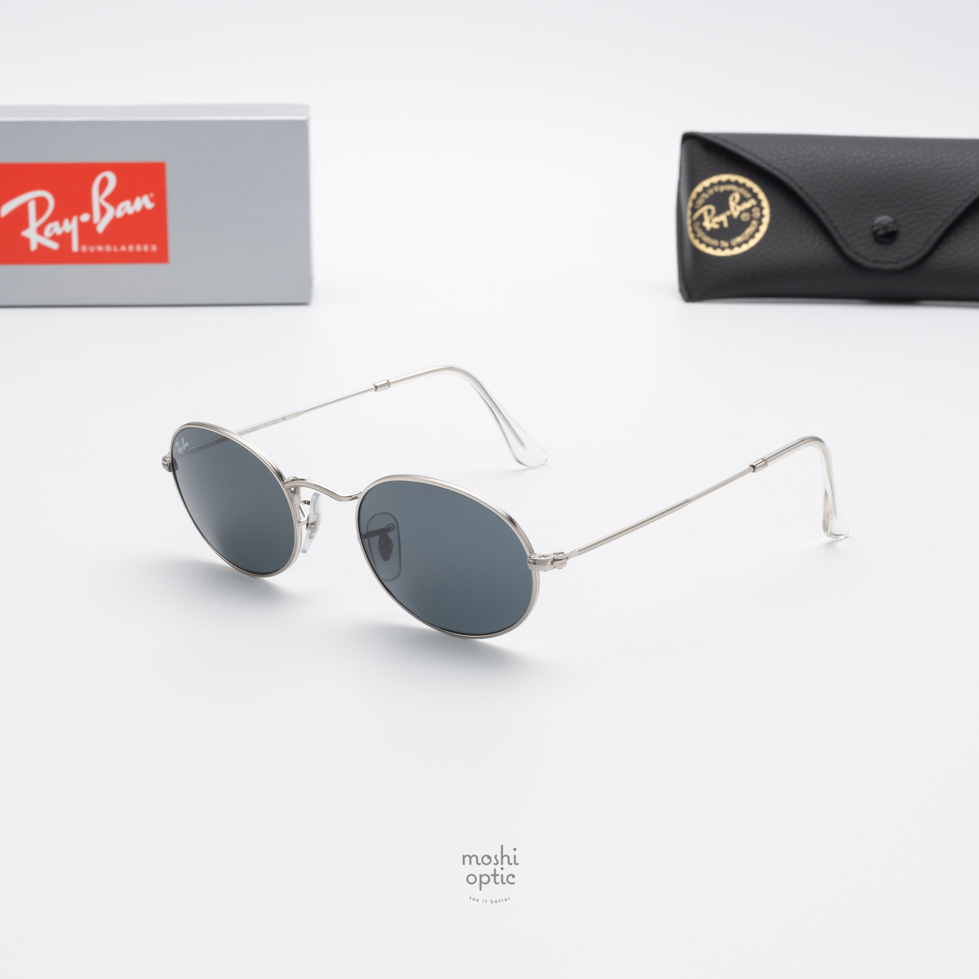RayBan RB3547 Oval 003/R5 Silver