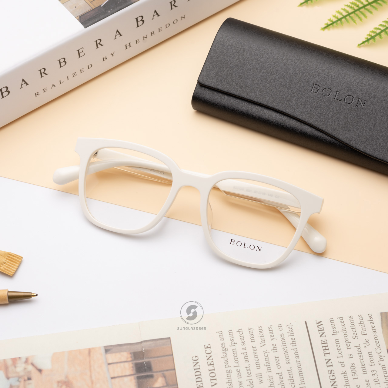 แว่นสายตา BOLON รุ่น Hamburg BJ3128 B91 White