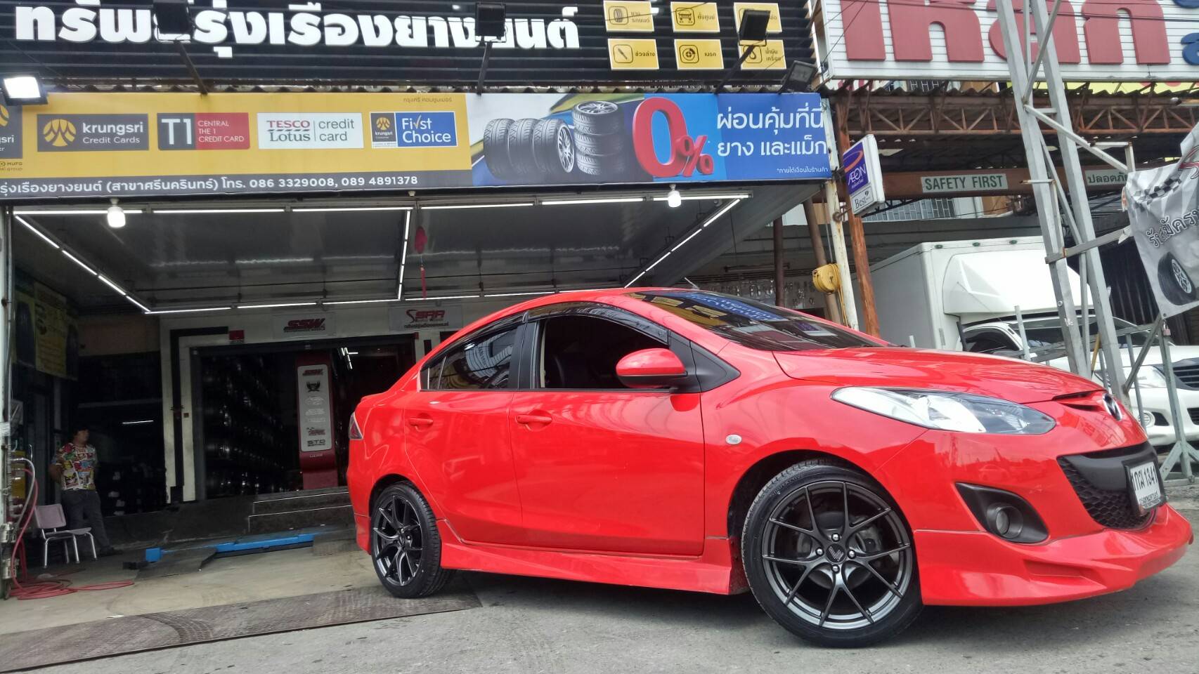 ล้อแท้ LENSO JAGER DYNA BBS ตัวใหม่ล่าสุด ใส่เก๋ง