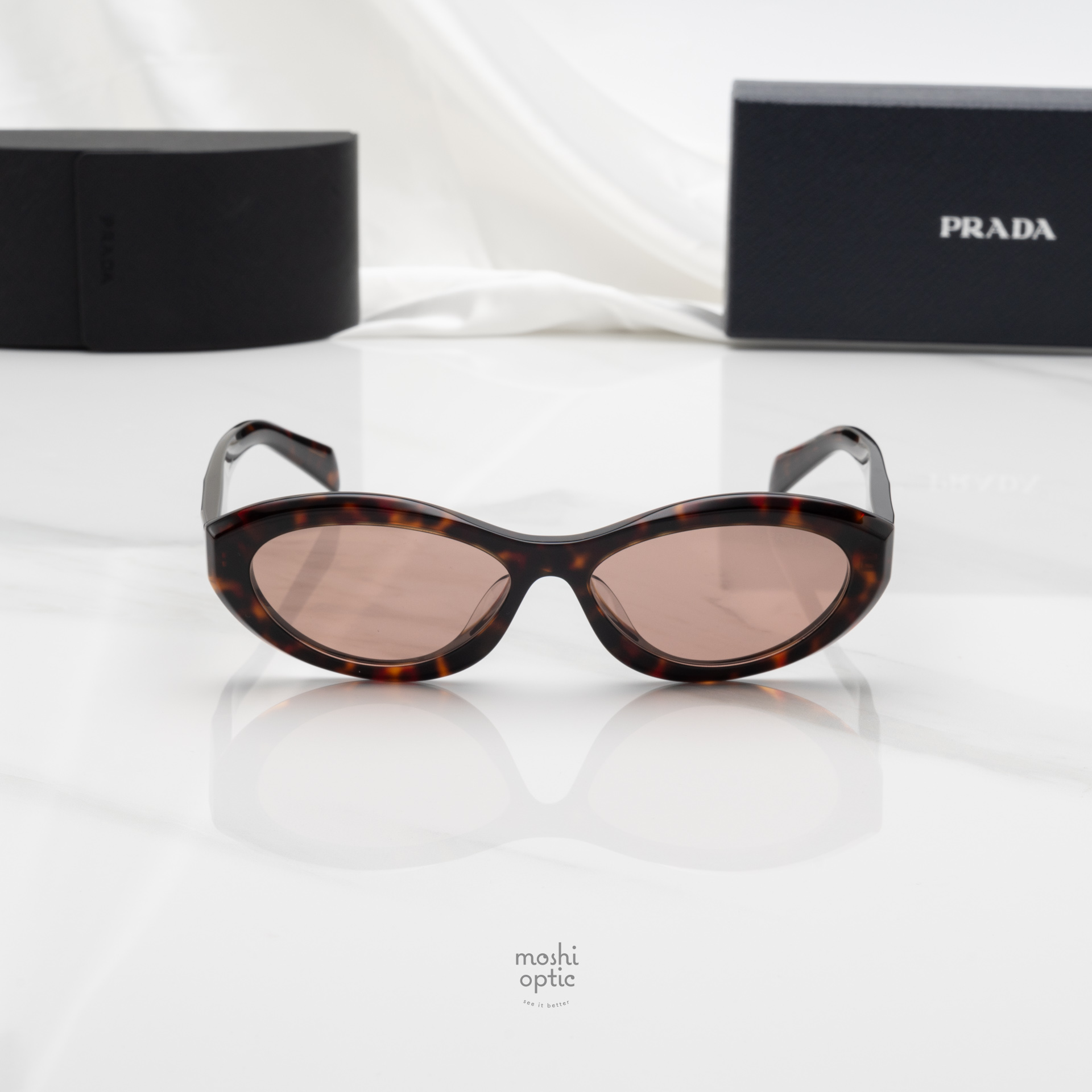 PRADA Symbole PR26ZSF 17N60B Root Tortoise