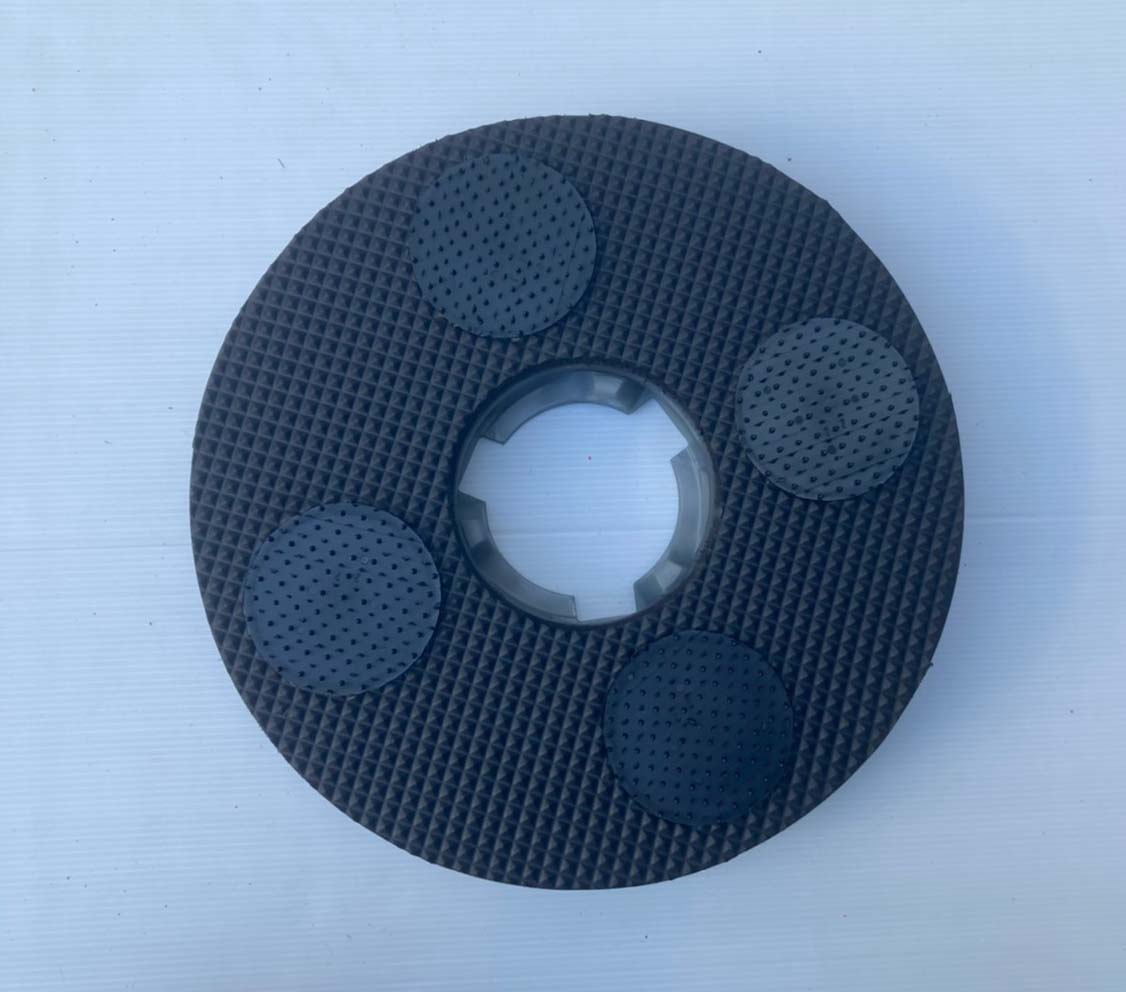 จานจับแผ่นใยขัด CHAMPION สำหรับเครื่อง 16 นิ้ว (Ø 14 นิ้ว)