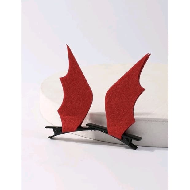 กิ๊บปีกค้างคาว กิ๊บฮาโลวีน [ 1คู่ ]