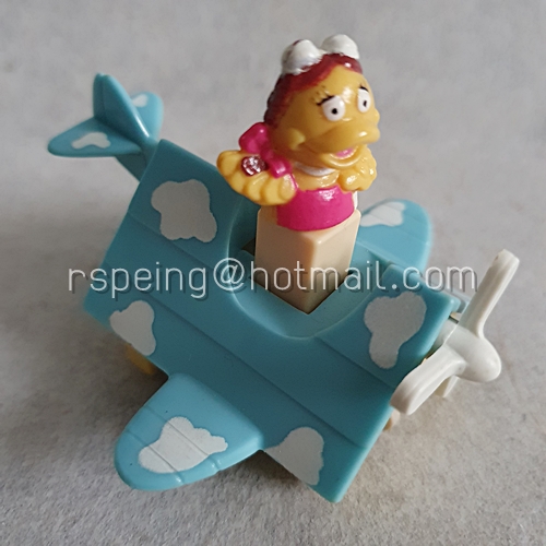 แมคโดนัลด์ แฮปปี้ มีล ทอยส์ McDonald's Happy Meal Toys : Birdie กับเครื่องบินสีฟ้าลายก้อนเมฆ
