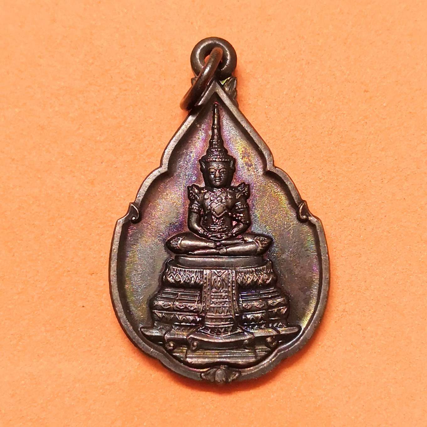 เหรียญ พระแก้วมรกต กรมสรรพสามิต ที่ระลึกในพิธีเททองหล่อพระแก้วมรกต พศ 2539