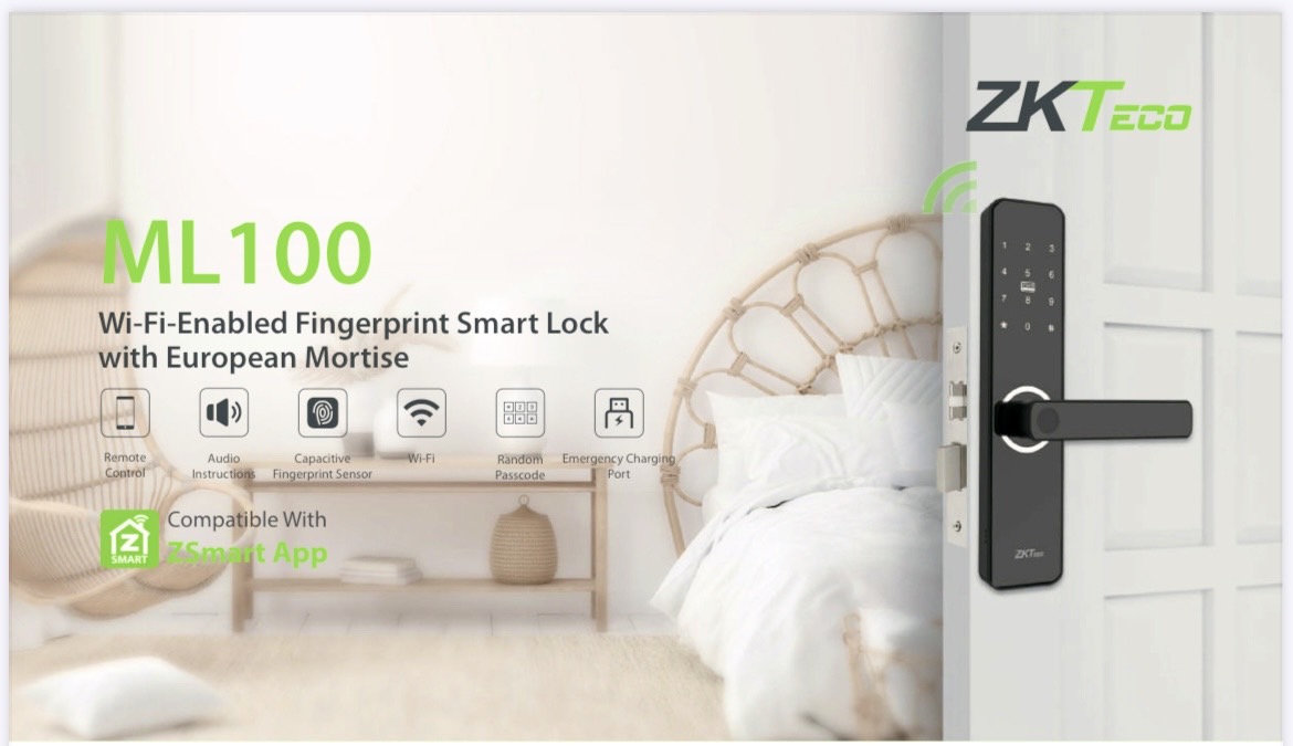Digital Door Lock ZKTECO รุ่น ML100