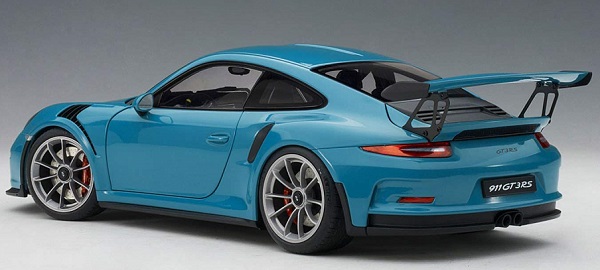 ขาย พรีออเดอร์ โมเดลรถ Autoart Porsche 911 991 GT3 RS ฟ้า สเกล 1:18 มี โปรโมชั่น