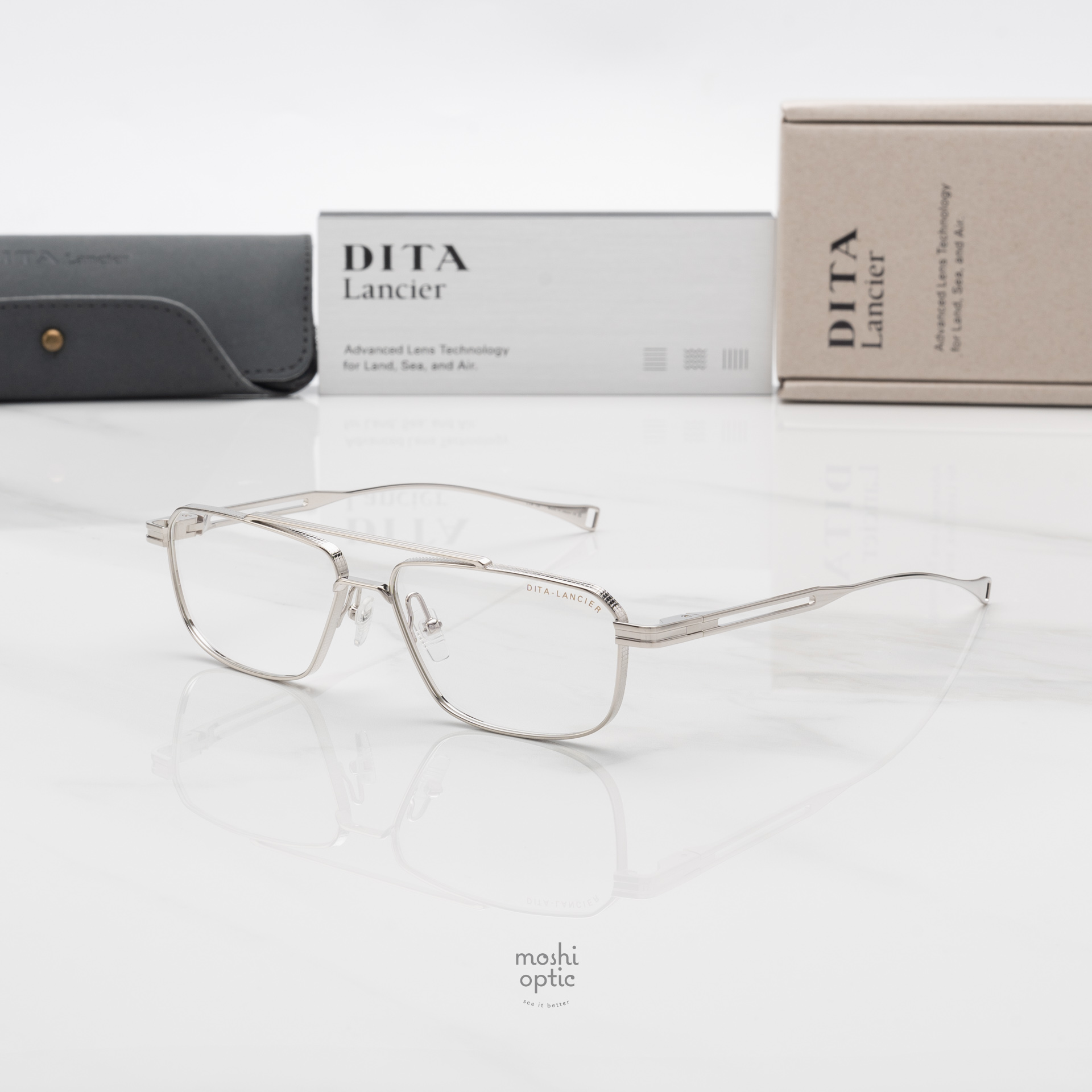 แว่นสายตา DITA LANCIER DLX135 A 04 with Blue Control Lens