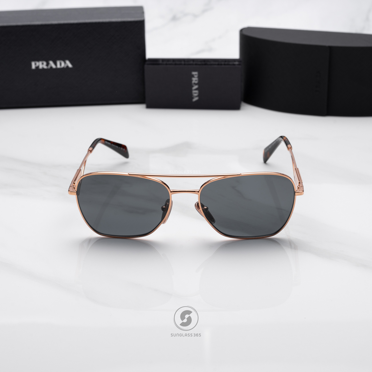 PRADA PRA50S SVF09T Rose Gold