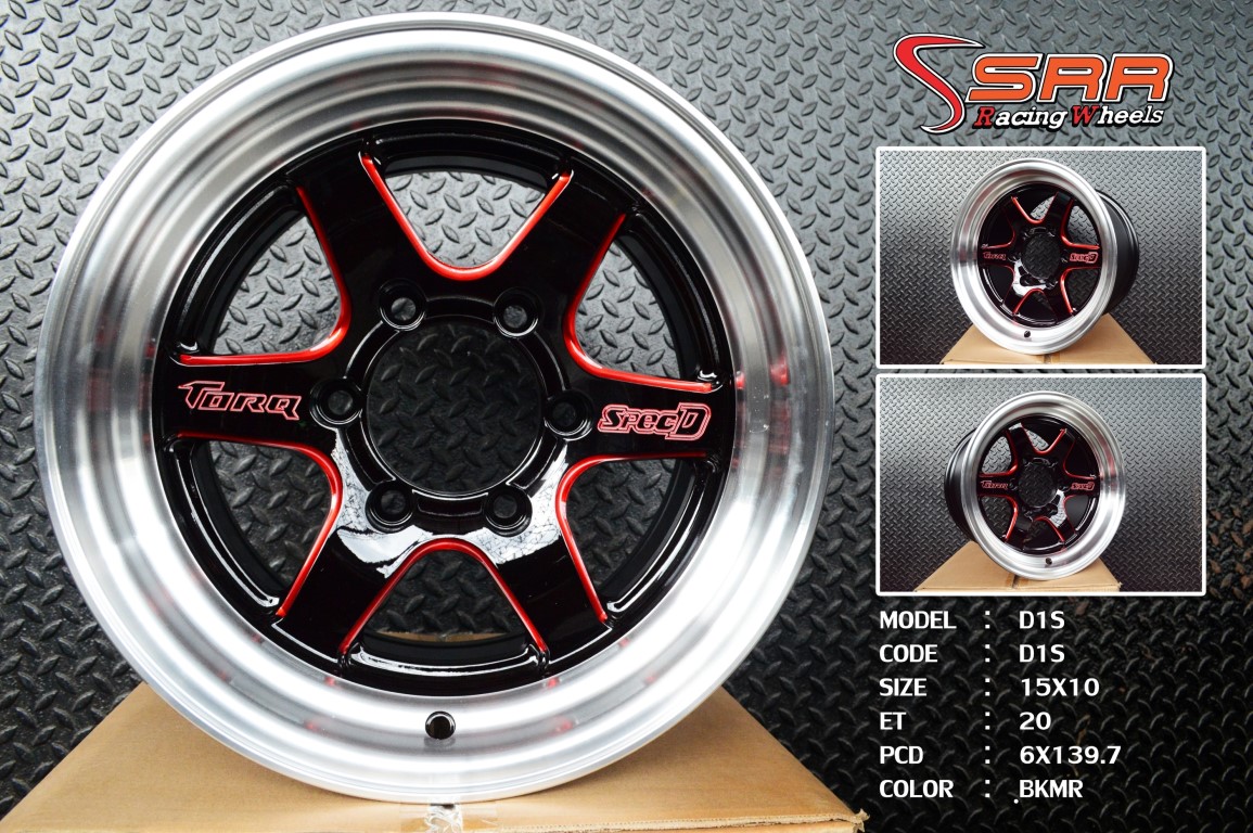 D1S APP TORQ ขอบ15นิ้ว 6x139.7