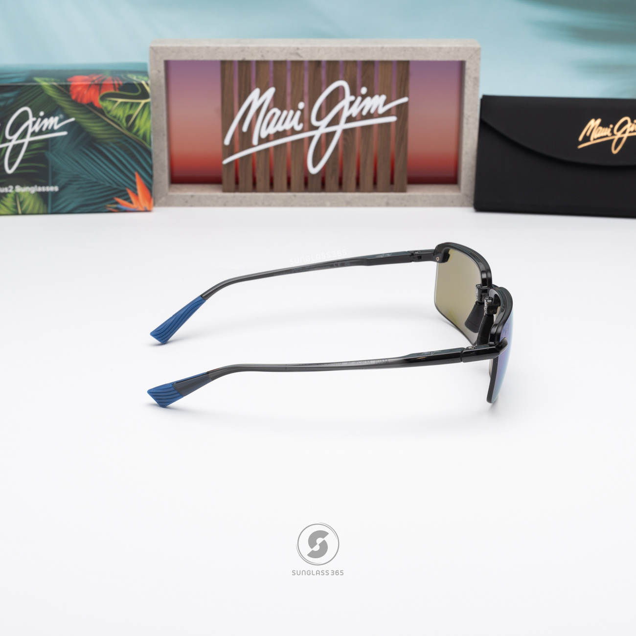แว่นกันแดด Maui Jim LAULIMA MJ B626S 14 Blue Hawaii