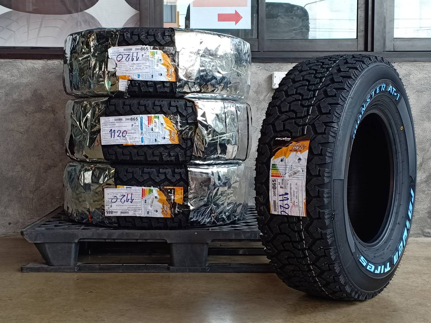 RAIDEN 265/70R16 MONSTER AT-1 ต้องการส่วนลดราคาพิเศษ กรุณาสอบถาม