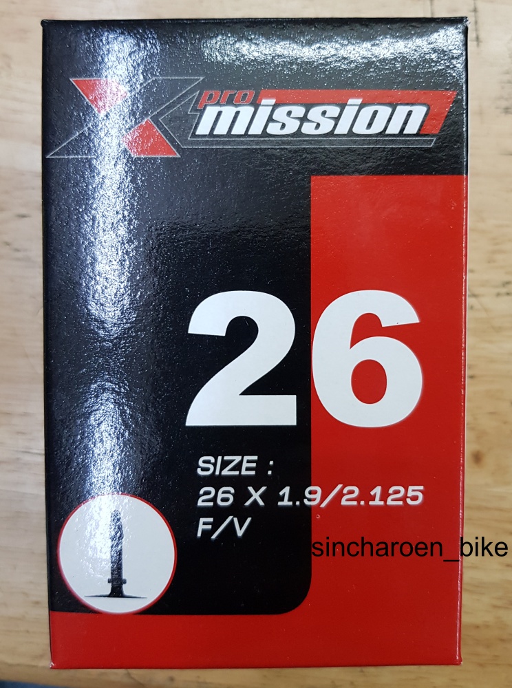 ยางใน X-MISSION 26x1.5-1.75 FV