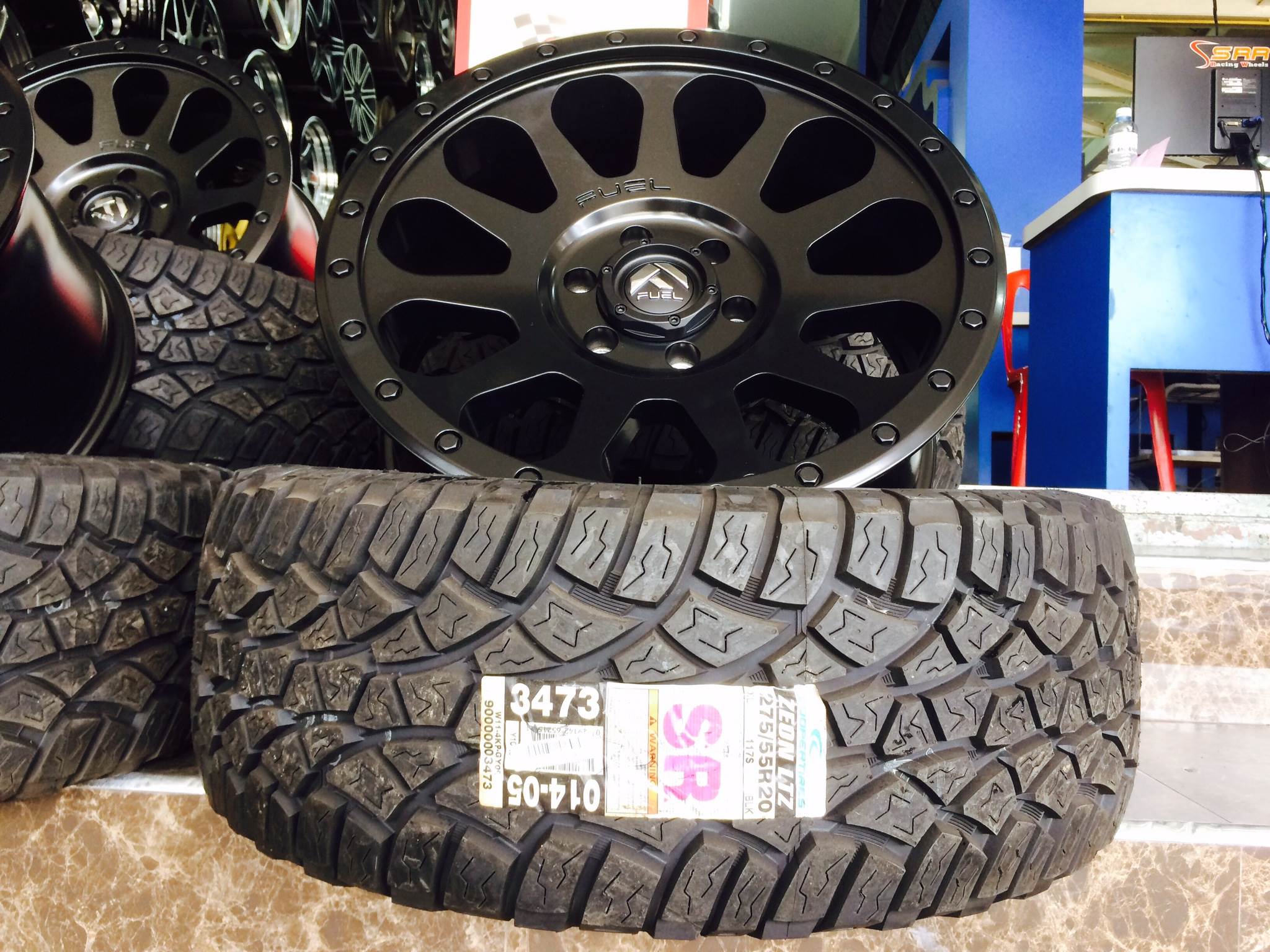 ล้อแท้ FUEL VECTOR D579 ขอบ20