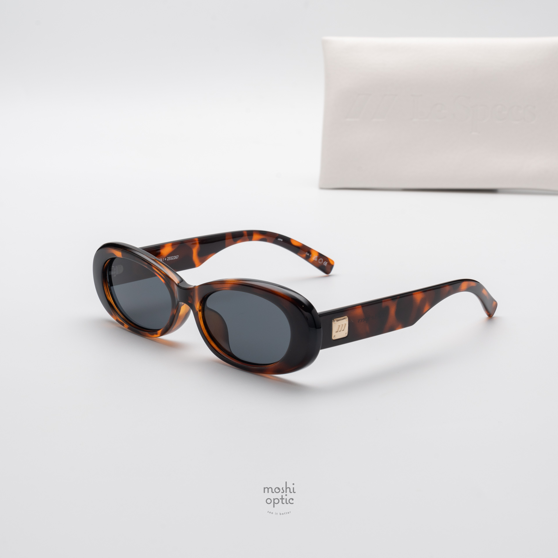 แว่นกันแดด Le Specs LWF2552267 HEY YA! Tort Black