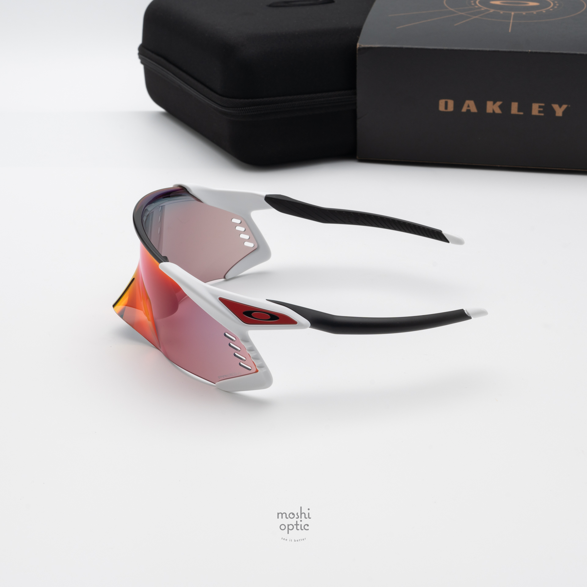 OAKLEY VELO KATO OO9501-02 Matte White Prizm Road
