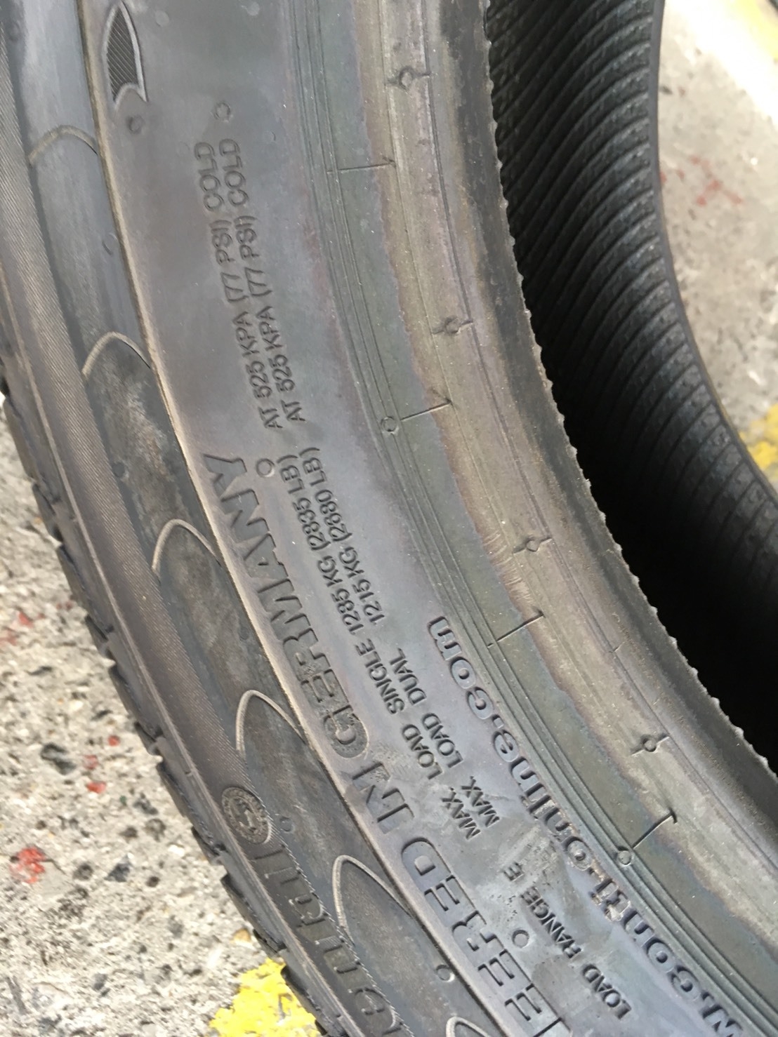 CONTINENTAL VANCO2 235/60-17 เส้น 4800 ปกติ 8500