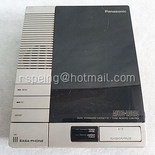เครื่องบันทึกเสียงและตอบรับอัตโนมัติ Panasonic Easa-Phone Model No. KX-T1450B