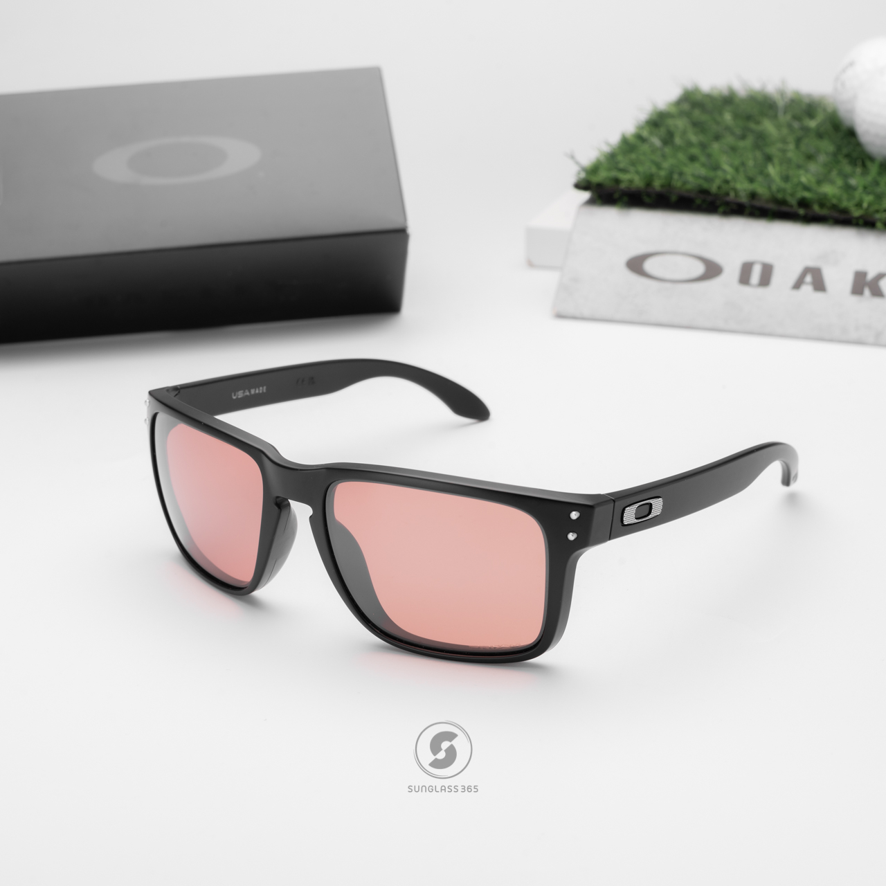 Oakley Holbrook XL OO9417-35 Matte Black Prizm Dark Golf
