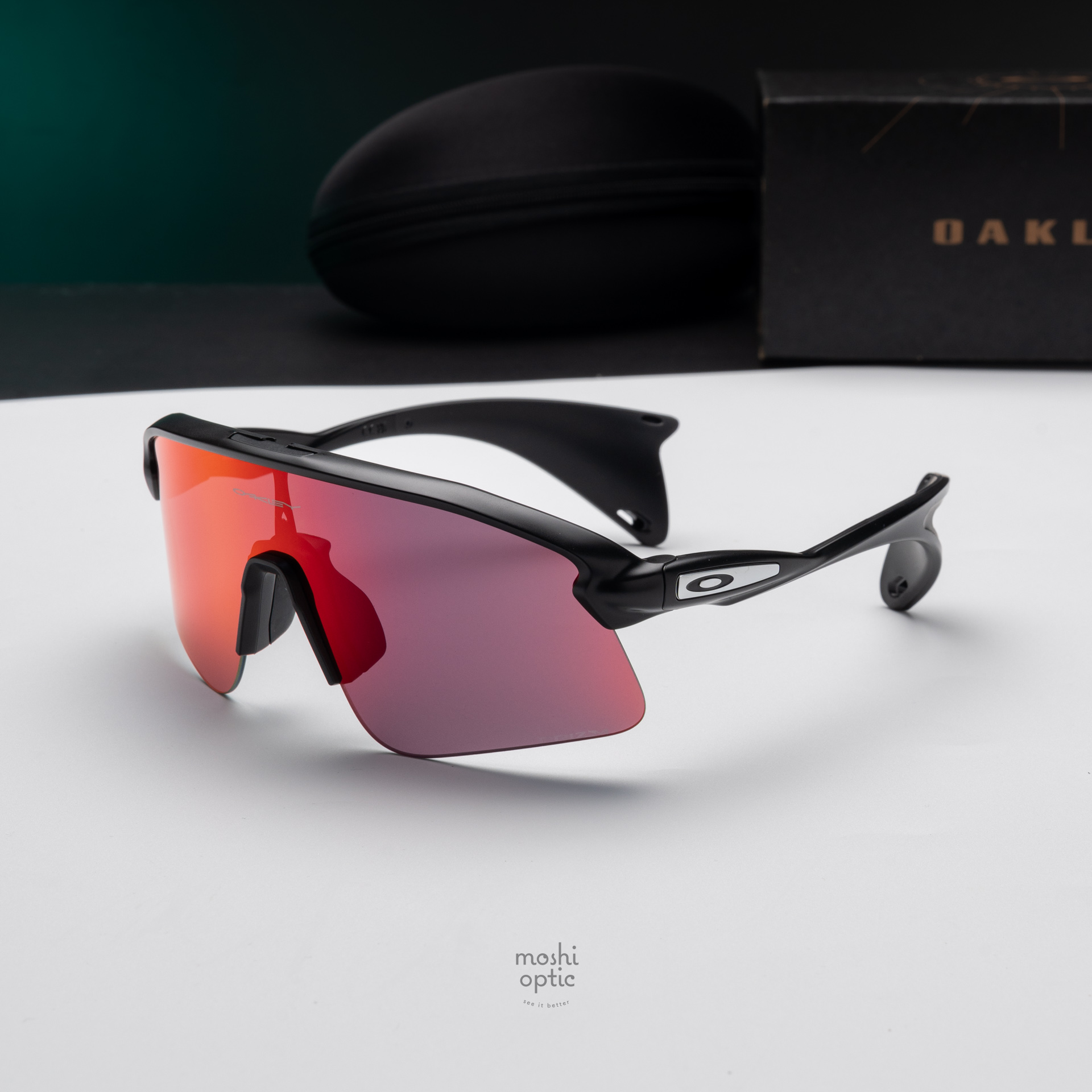 OAKLEY STUNT DEVIL OO9517-02 Matte Black Prizm Road