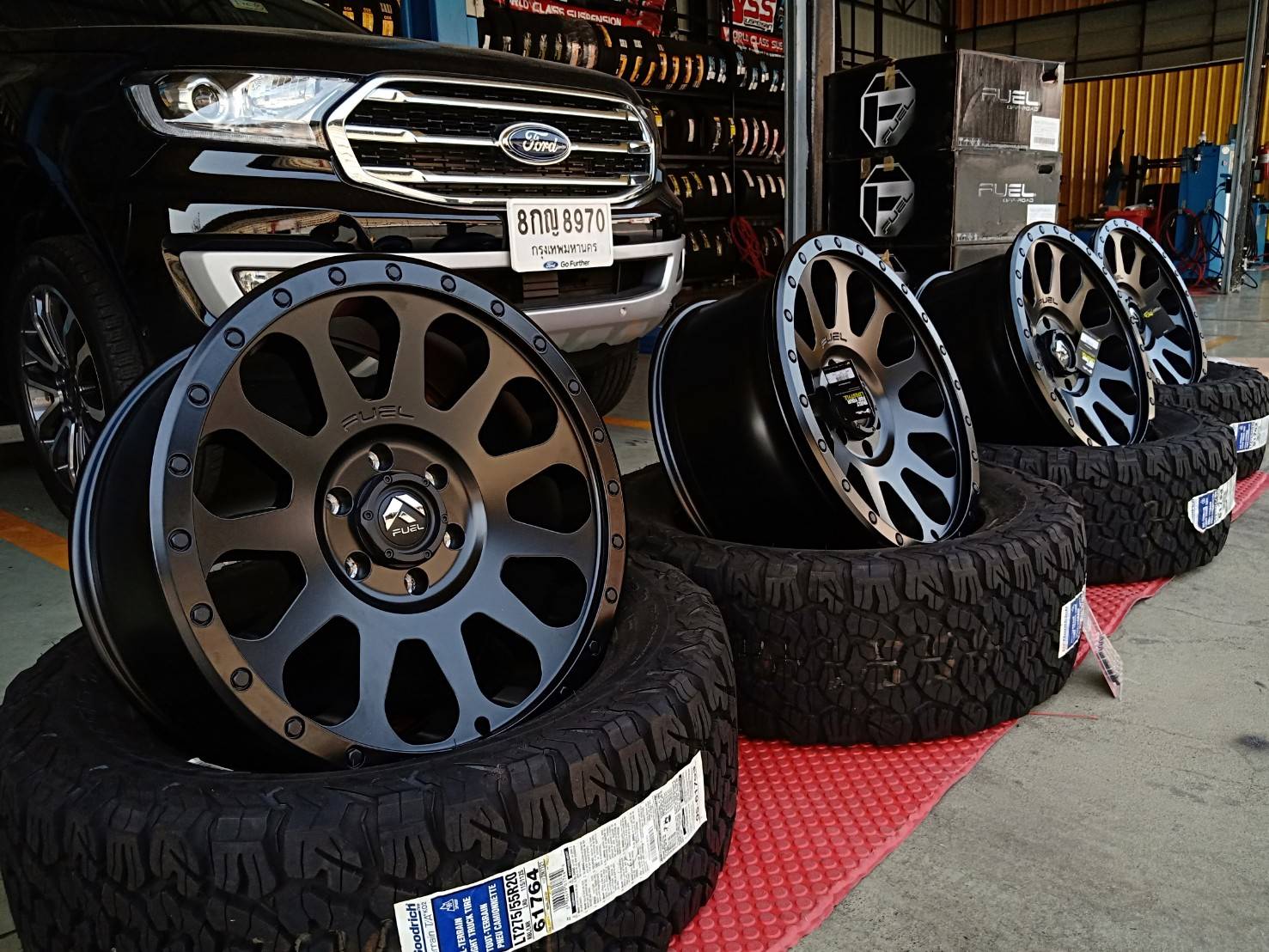 ล้อแท้ FUEL VECTOR D579 ขอบ20