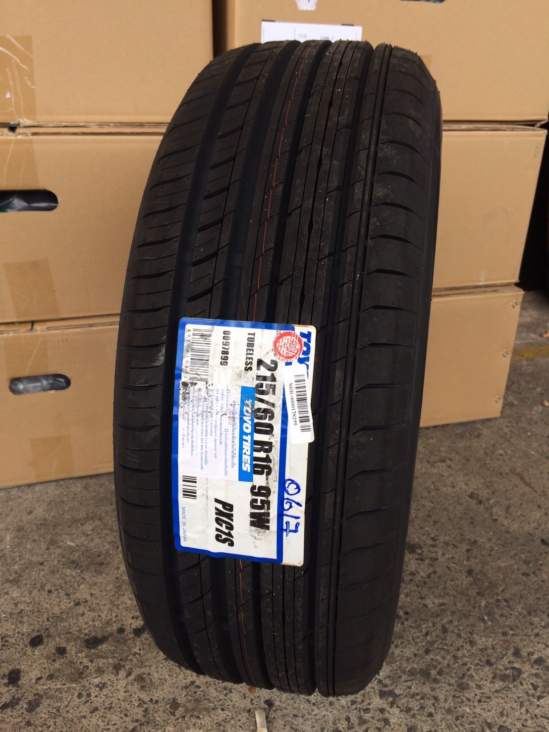#แนะนำยางใหม่ #คุณภาพดีเยี่ยม #ราคาสุดคุ้ม #TOYO_PROXES_C1S 215/60R16 ปี18