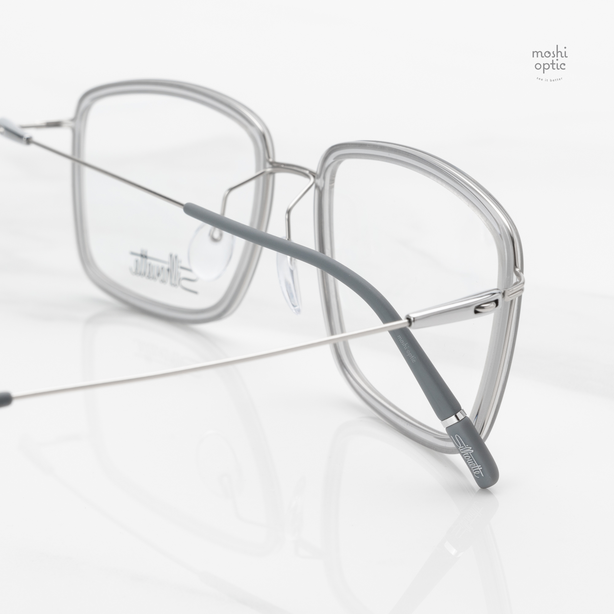 กรอบแว่น Silhouette Dynamics Colorwave Contour 5580 7101