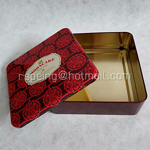 กล่องขนมไหว้พระจันทร์ ลายดอกไม้ S&P