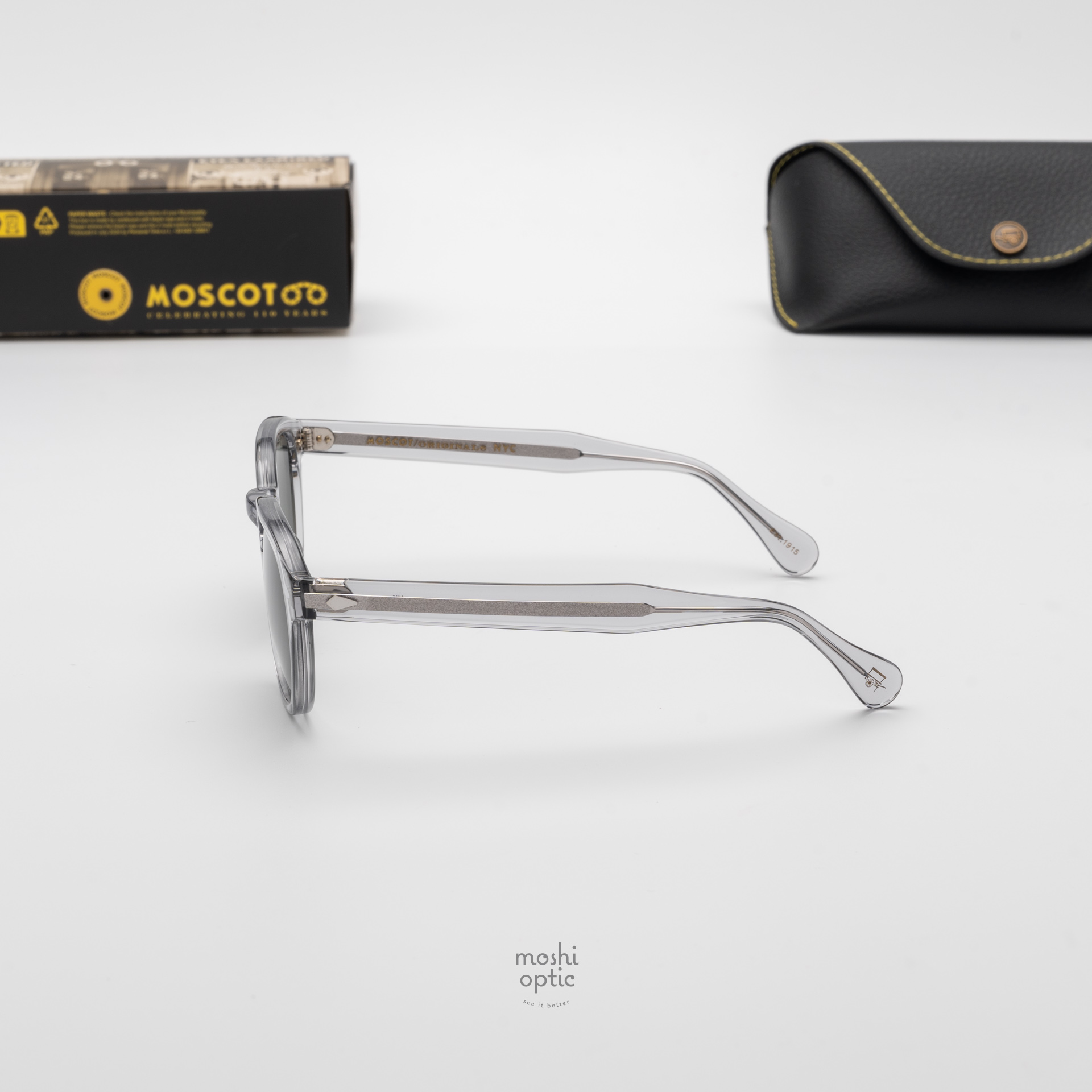 แว่นกันแดด Moscot Sun Lemtosh Light Grey G-15