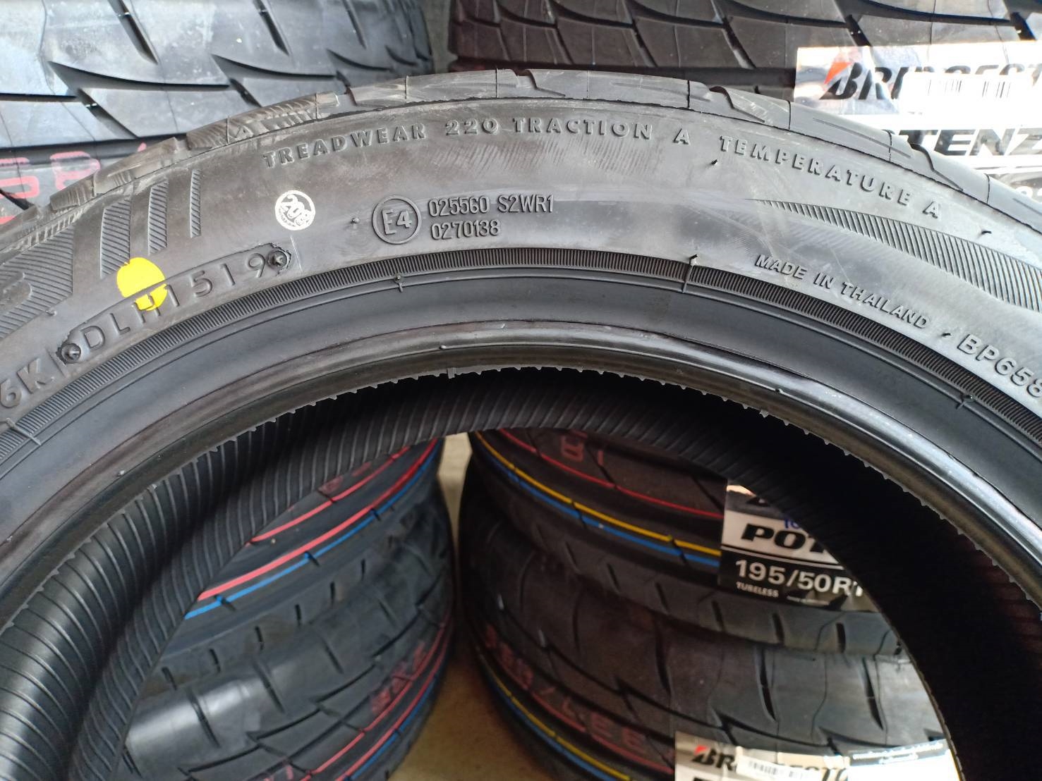 ยาเข้าใหม่ ลดราคา BRIDGESTONE RE003 195/50R15 82W Y19