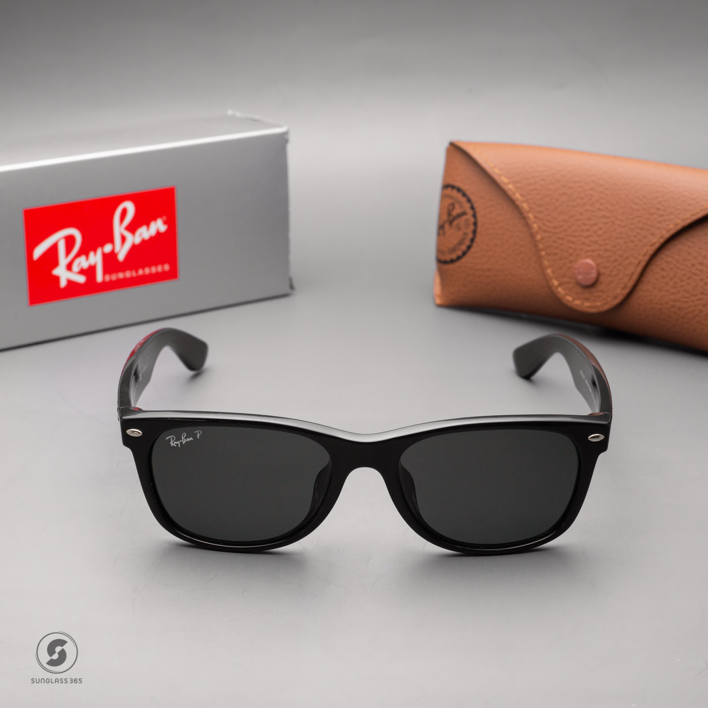 Ray Ban Wayfarer RB2132F 901/58 Polarized 55/58mm