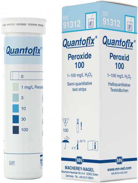 QUANTOFIX® Peroxide 100 91312 กระดาษทดสอบเปอร์ออกไซด์ 100