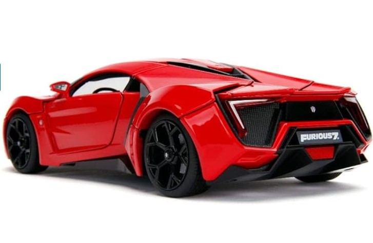 พรีออเดอร์ โมเดลรถ โมเดลรถยนต์ Fast & Furious Lykan Hypersport 2