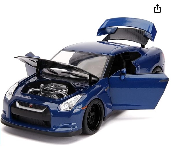 พรีออเดอร์ โมเดลรถ โมเดลรถยนต์ Fast & Furious Nissan GT-R R35 5