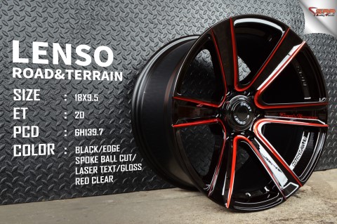 ล้อแท้มาใหม่จาก LENSO ROAD&TERRAIN ขอบ18 ตัวใหม่ล่าสุด