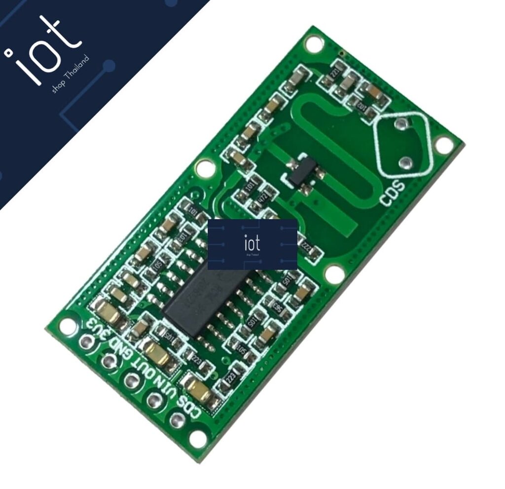 RCWL-0516 Microwave Radar sensor เซนเซอร์ตรวจจับวัตถุ แบบคลื่นไมโครเวฟ