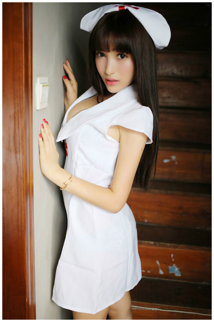 ชุดพยาบาลสีขาว NU-015