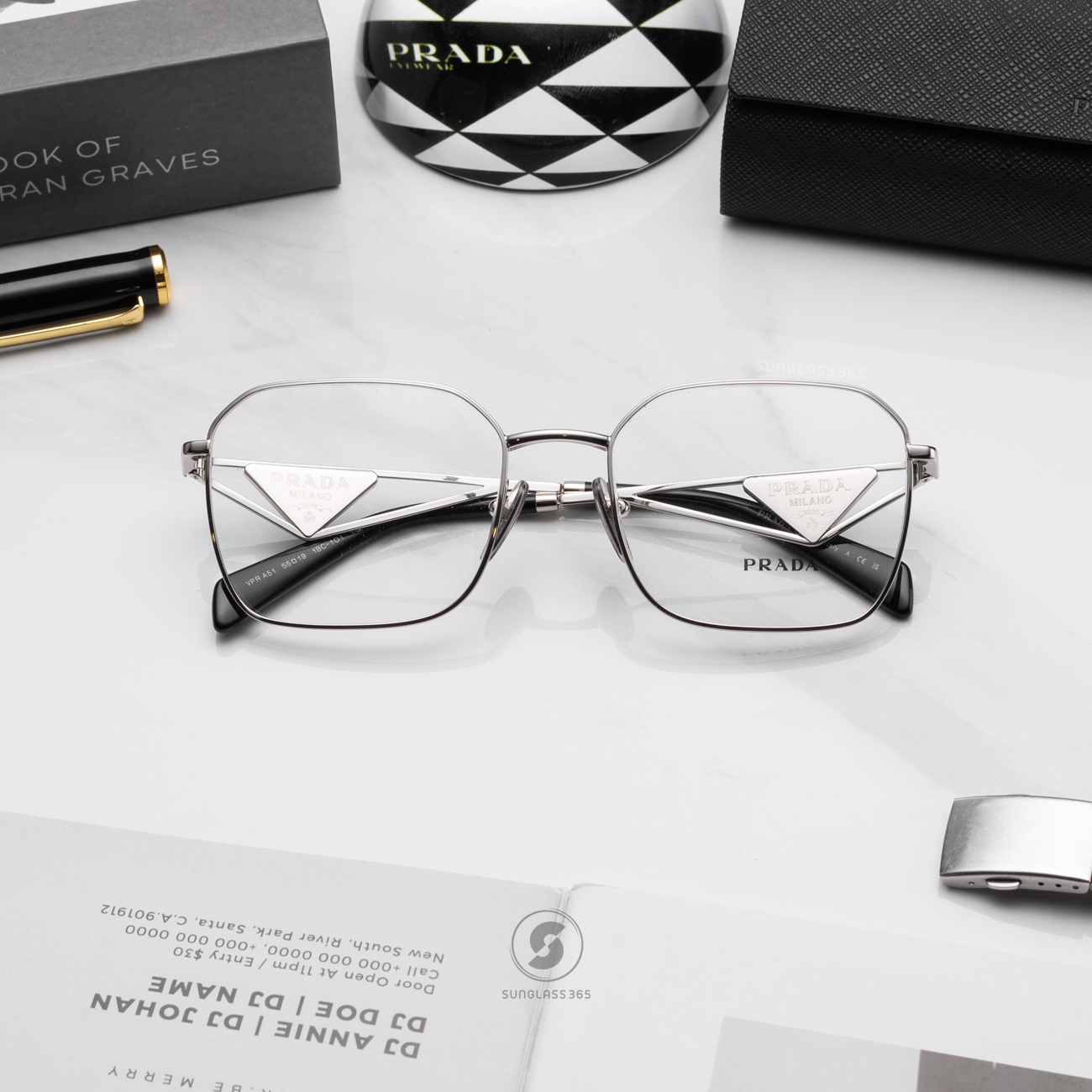 แว่นสายตา PRADA PRA51V 1BC1O1