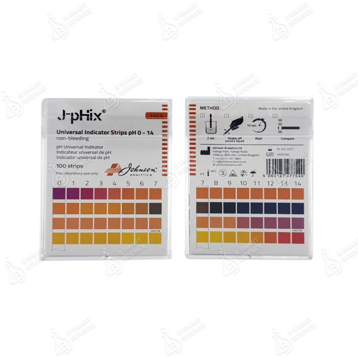 ก้านวัดกรดด่าง (pH strip 0-14), Universal Indicator Strips