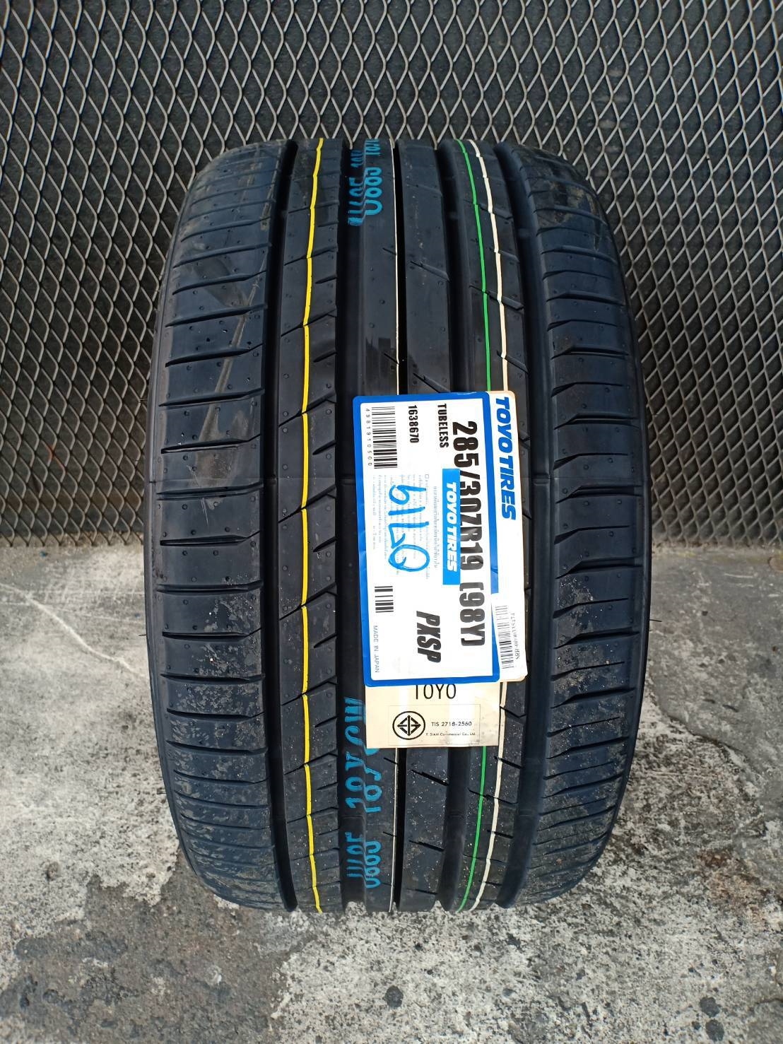 #แนะนำยางใหม่ #คุณภาพดีเยี่ยม #ราคาสุดคุ้ม #TOYO_PROXES_SPORT 285/30R19 ปี19