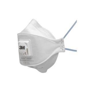3M 9322A+ P2 Valve Respirator 9322 P2 หน้ากากป้องกันฝุ่นละอองและฟูมโลหะ (10ชิ้น/1กล่อง)