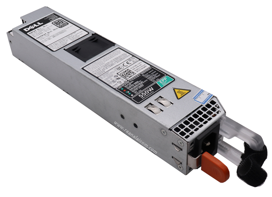 Power Supply Server Dell D550E-S1 550W ตรงรุ่น ราคา พิเศษ PSU Server Dell พาวเวอร์ ซัพพลาย Dell Server R340 R430 R440 อะไหล่ รีเฟอร์บิดส์ ราคาถูก