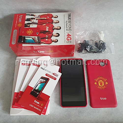 สมาร์ทโฟน True Beyond 4G Manchester United Limited Edition พร้อมกล่อง