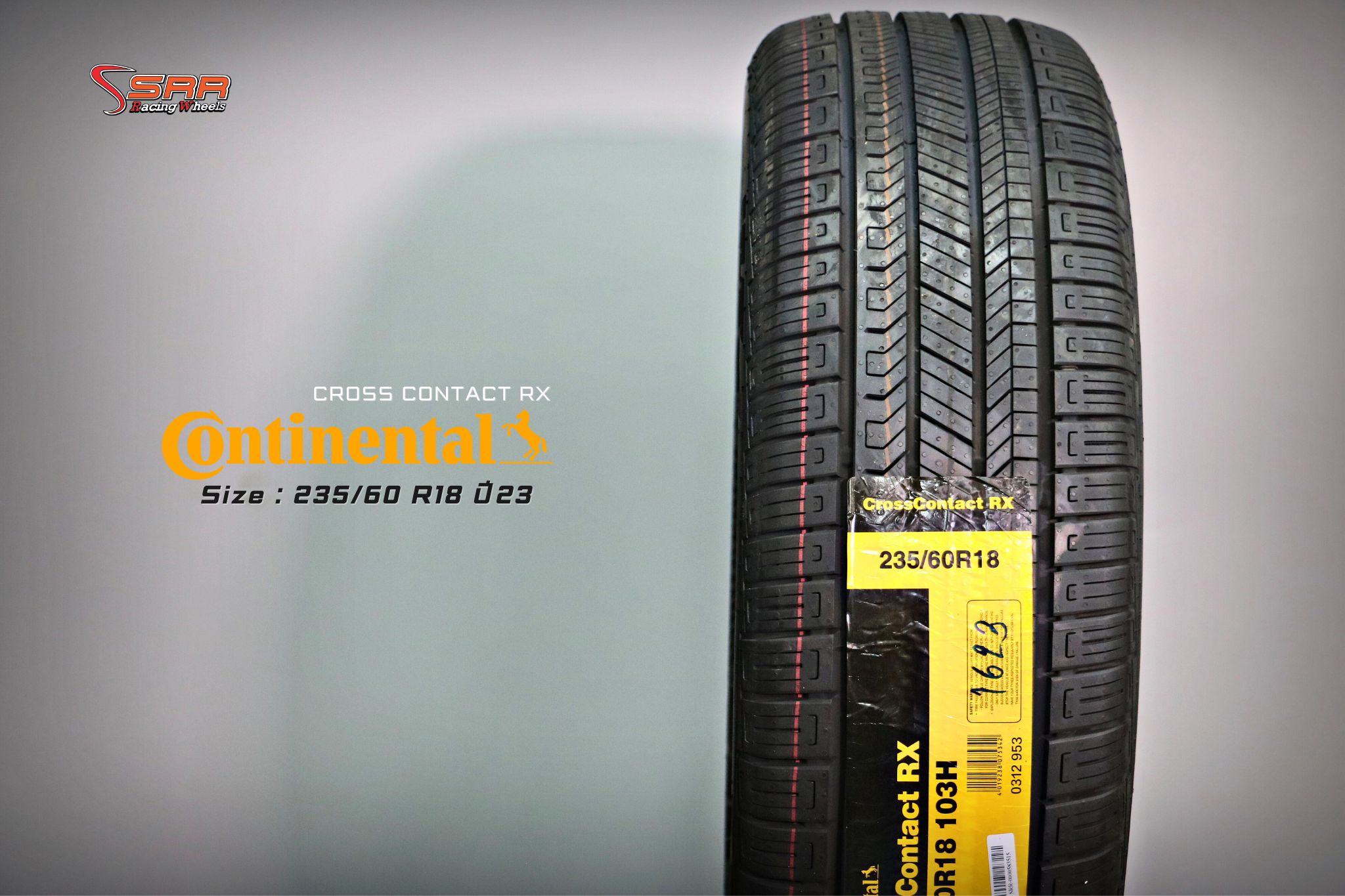 CONTINENTAL CROSS CONTACT RX ขนาด 235/60R18 ปี2023
