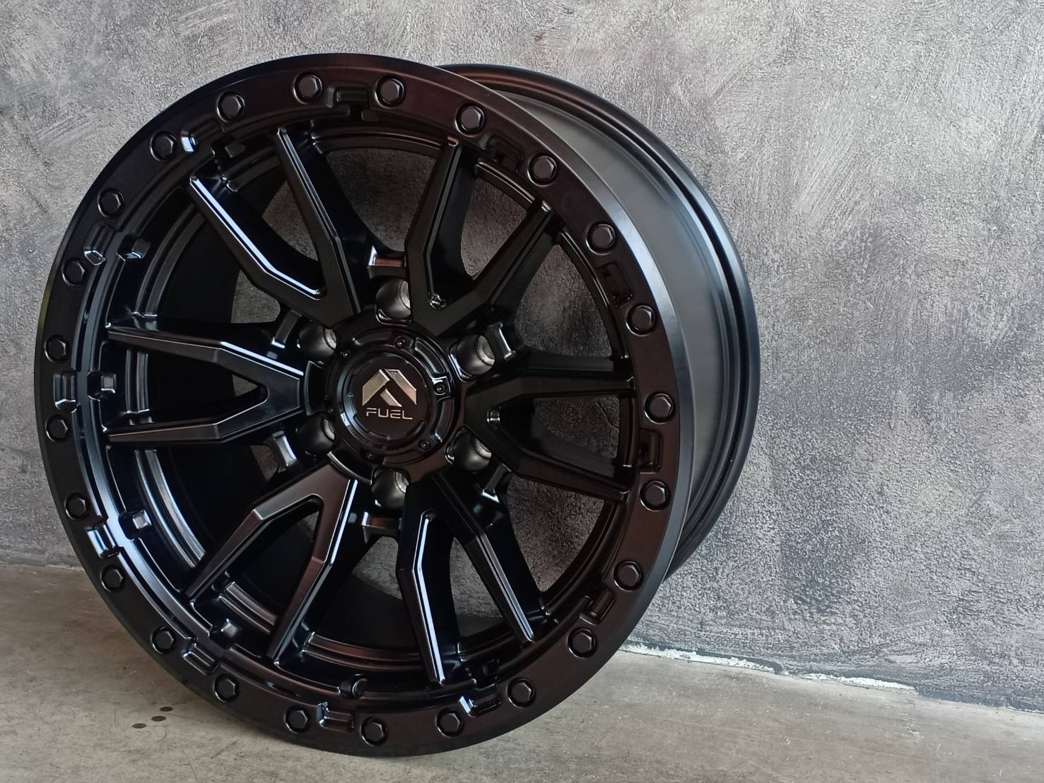 FUEL-REBEL 17X9 6X139.7 -12 106.1 MATTE BLACK