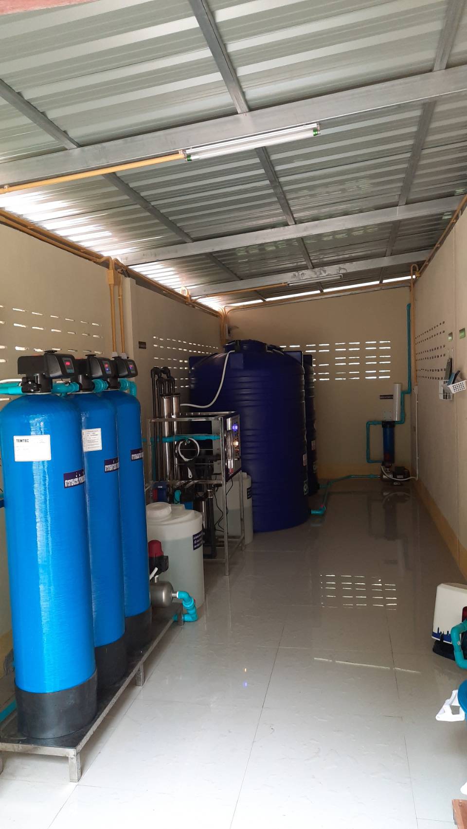 รับติดตั้งโรงงานผลิตน้ำดื่มRO12,000ลิตร