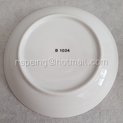 ชุดแก้วชากาแฟ B1023 และจานรองแก้ว B1024 สายการบินอินโดนีเซีย (Garuda)