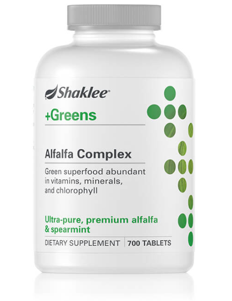 (พร้อมส่งในไทย) ผักอัดเม็ด สารอาหารครบถ้วน อัลฟัลฟ่า แชคลีย์ 700 เม็ด (Shaklee Alfalfa Complex)